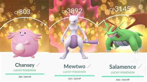 what does lucky mean in pokemon go.